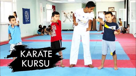 karate kursunda ne yapılır